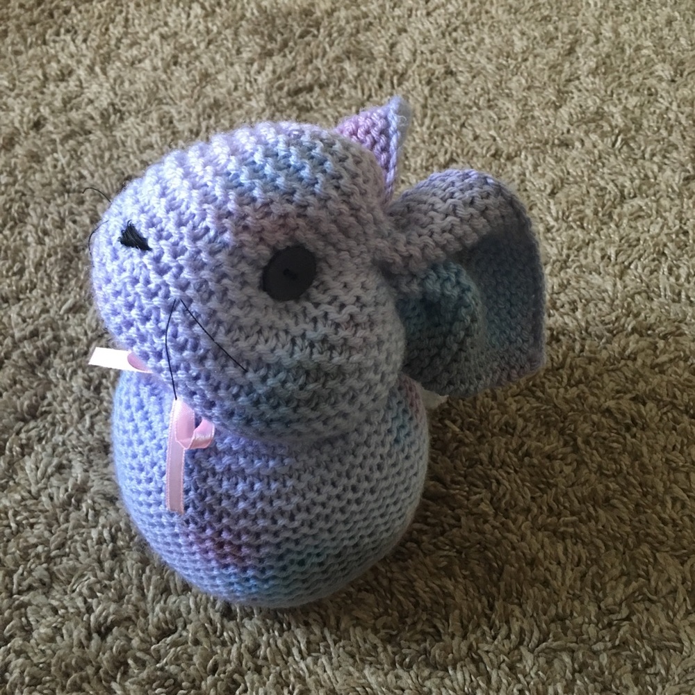 Tie dye bunny